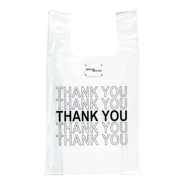 Gelareh Mizrahi THANK shops YOU Clear Shopping Tote