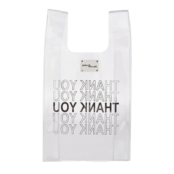 Clear thank you bags hotsell